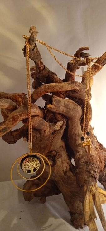collier long « arbre de vie »